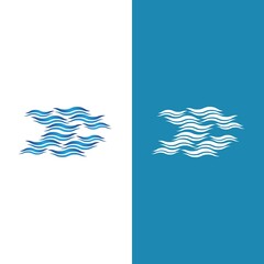 Wave beach vector illustration design