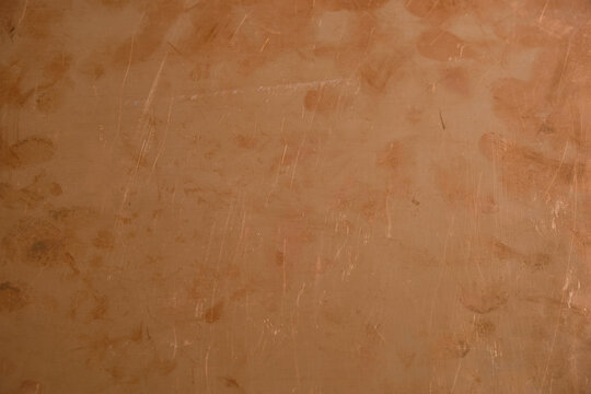 Copper foil on the textolite surface. Metal-clad glass textolite. 