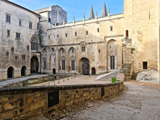 Palace of the Popes (Palais des Papes) in Avignon, France