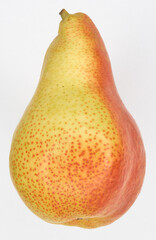 Pear on a white background. Sort Forelle. - 480392387