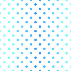 seamless pattern with gradient blue dot pattern