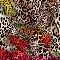 mixed color backraund pattern work