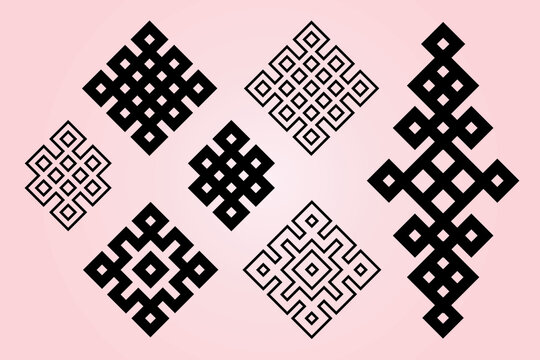 Endless eternity knot vector illustration 
