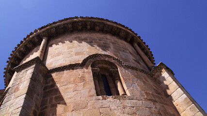 Cantabria, Collegiate church of San Pedro de Cervatos, architectural elements 
which include erotic motifs