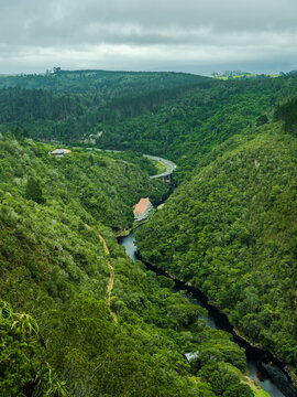 Map Of Africa Viewpoint In Wilderness Garden Route South Africa