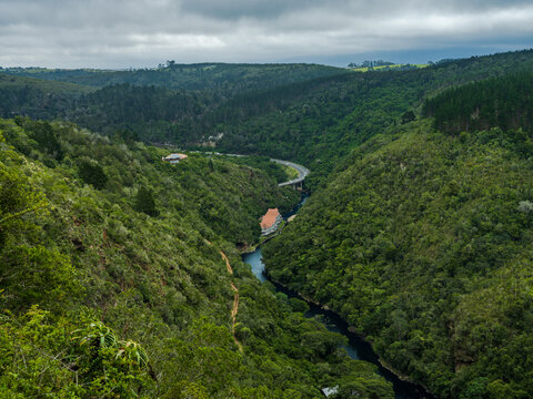 Map Of Africa Viewpoint In Wilderness Garden Route South Africa