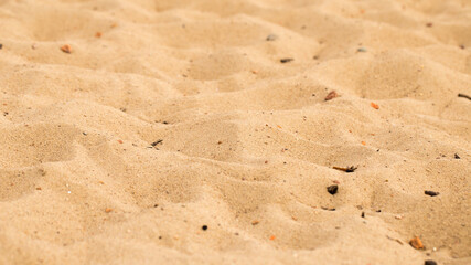 A large array of river sand as a background from natural ingredients