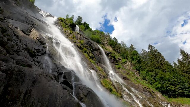  Slow Motion - Summer Landscape on Nardis Falls
