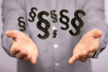 Labor Law Lawyer Legal Business Internet Technology Concept