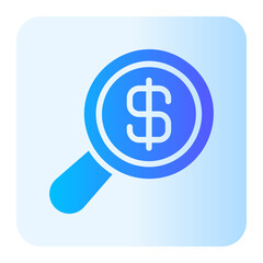 search gradient icon