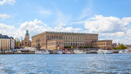 Fototapeta premium Royal Palace in Stockholm