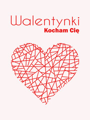kartka na walentynki, uwierz w miłość  © meegi