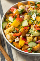 Homemade Italian Panzanella Bread Salad