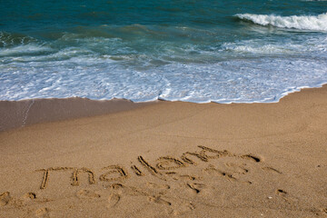 Sai Noi Beach in Khao Tao south of Hua Hin, Thailand