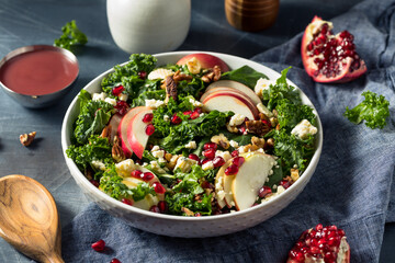Homemade Autumn Pomegranate Apple Salad
