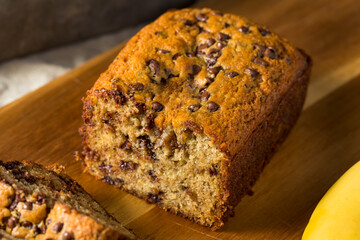 Homemade Chocolate Chip Banana Bread