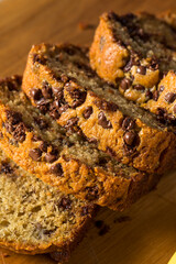 Homemade Chocolate Chip Banana Bread