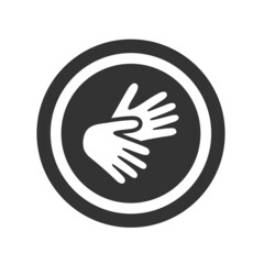Icon Sign Language Deaf Accessibilty