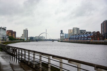 glasgow city river clyde