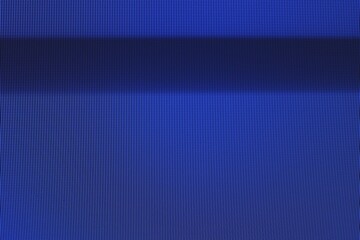 Bright dots on the monitor screen. Horizontal dark stripe. Macro.