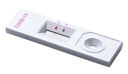 
The test result for COVID-19 is negative, not infected, using rapid testing equipment. with an antigen test kit (ATK)