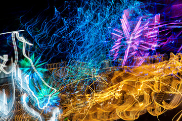 Firework Motion Photo