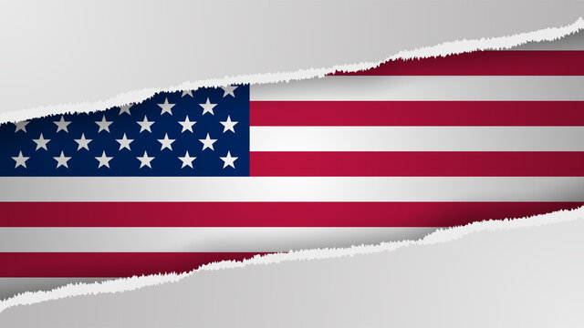 EPS10 Vector Patriotic background with Usa flag colors. An element of impact for the use you want to make of it.