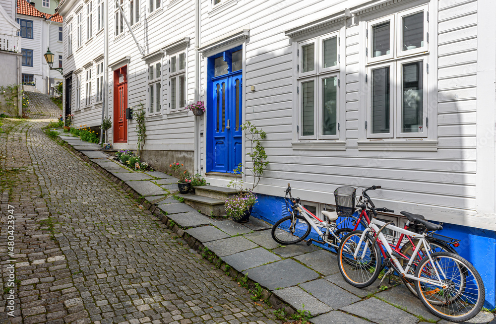 Canvas Prints Old Bergen