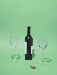 The wine is drunk