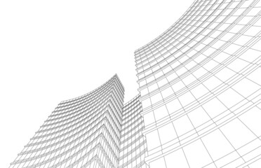 Fototapeta premium abstract architecture background