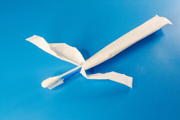 Disposable gynecological brush and tampon