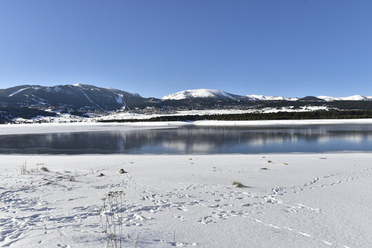 lago de matemale, pirineo frances