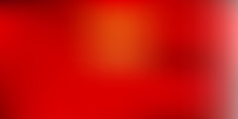 Dark orange vector blur backdrop.