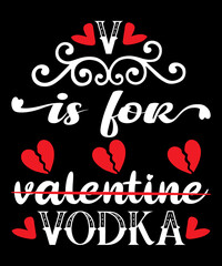 v is for valentine video vodka