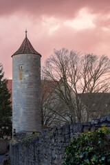old castle tower