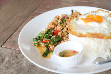 Fototapeta na wymiar rice with chicken