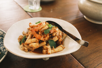 stir fried chicken with vegetables