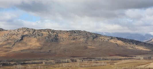 panorama of the mountains