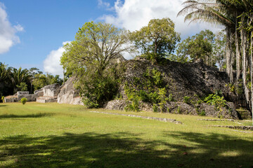 Fototapeta na wymiar Kohunlich Ancient Mayan Ruins