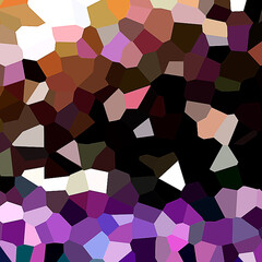 Twilight Crystal Mix
Purple, pink, brown and yellow crystals are mixing