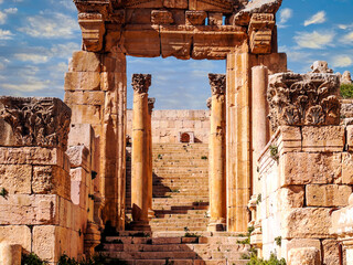 Roman archeological in Jerash