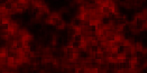 Dark Orange vector layout with lines, rectangles.