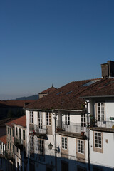 View of Costa Vella street in Santiago de Compostela