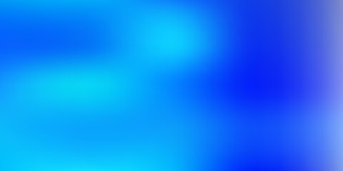 Light blue vector abstract blur template.