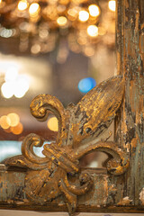 golden christmas decoration