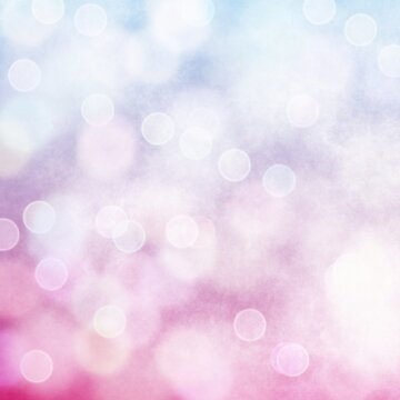 Blue and pink abstract bokeh beautiful background blur.	