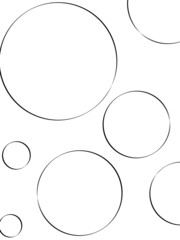 Illustration, graphic background and frame in black and white.