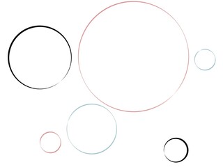 Illustration, graphic background and frame in black and white.