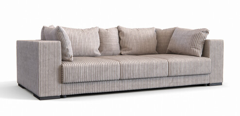 Obraz premium Sofa on white background
