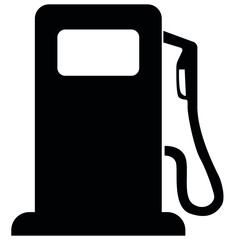 Gas Pump vector icon eps 10. Gas station symbol. Vector illustration isolated on a white background. editable stroke